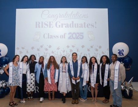RISE stole ceremony 2025